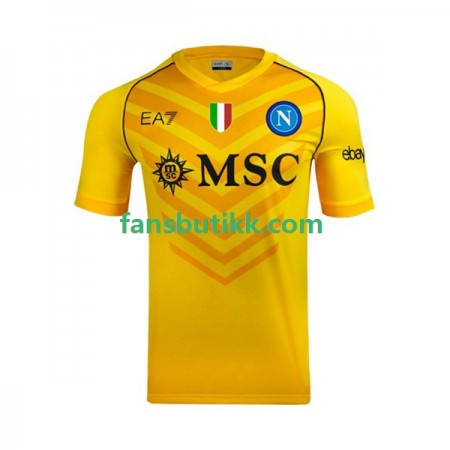 Fotballdrakt SSC SSC Napoli Keeper Bortetrøye 2023-2024 Kortermet